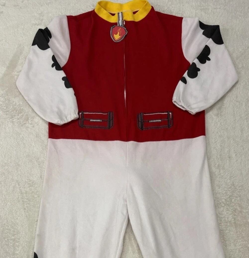 Rubies Paw Patrol Marshall Costume Adult XL Jumpsuit Dalmatian Tail Halloween